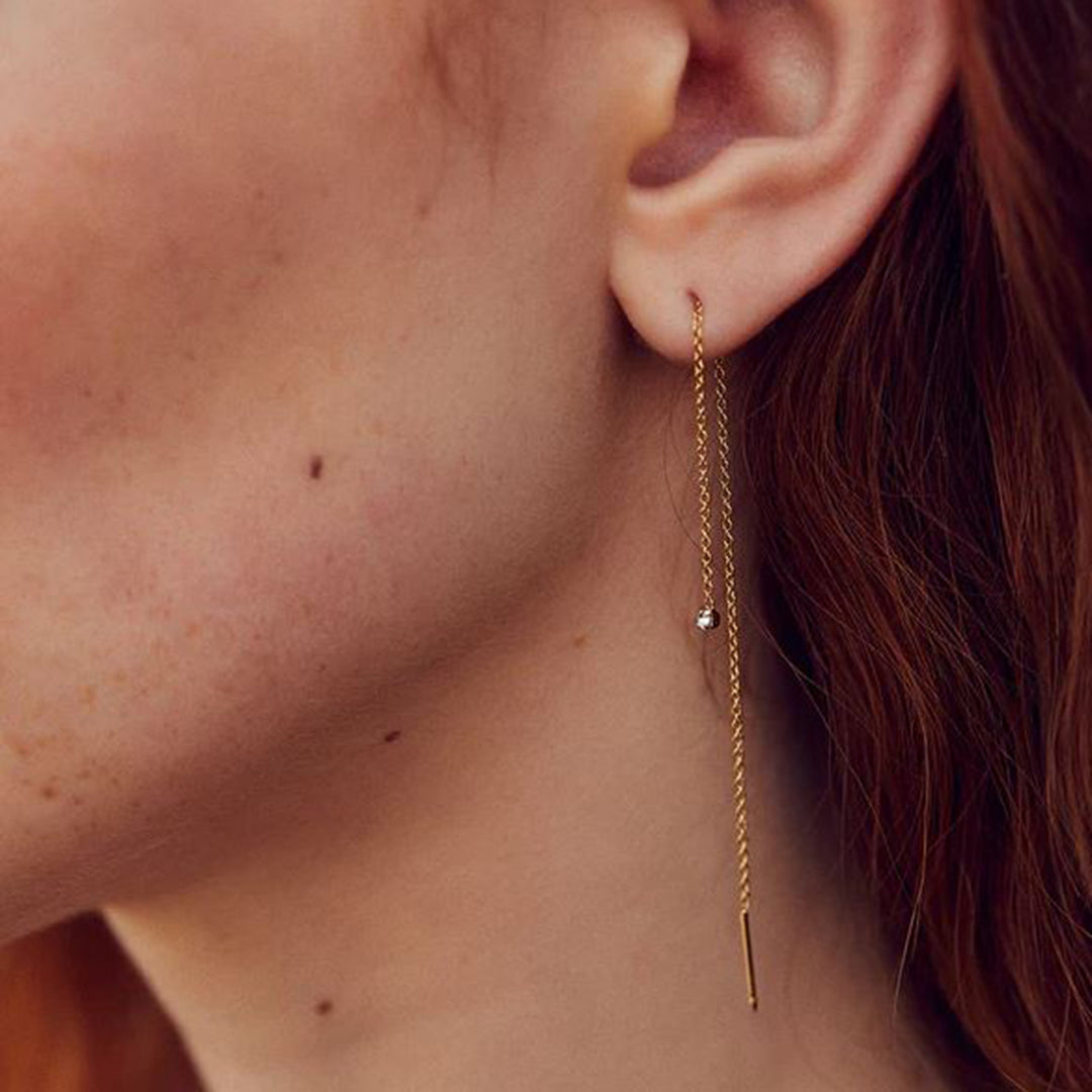 Secret Chain Earrings