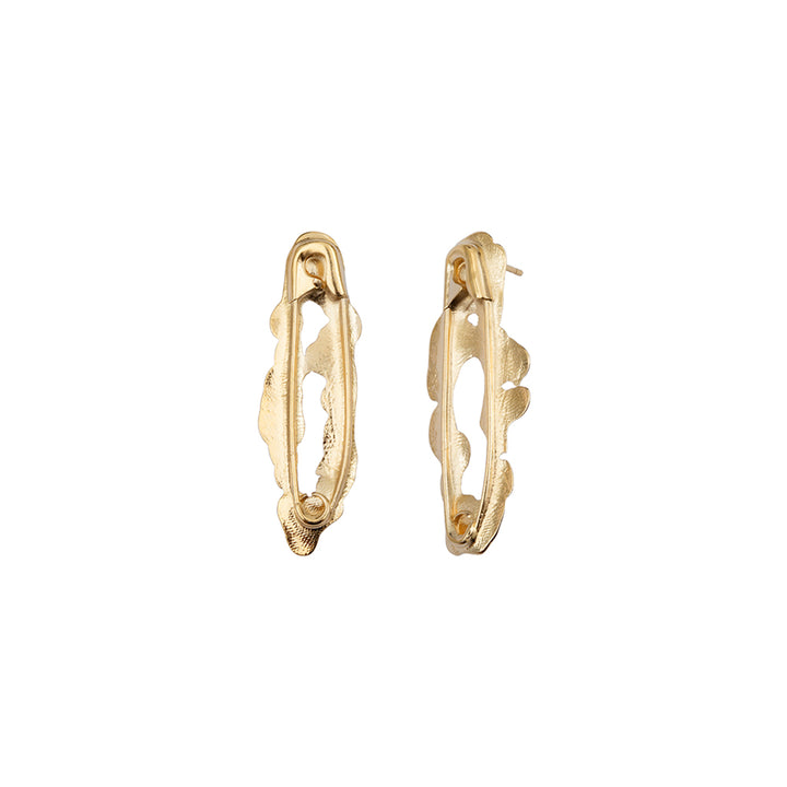 Gold Pin Earrings I