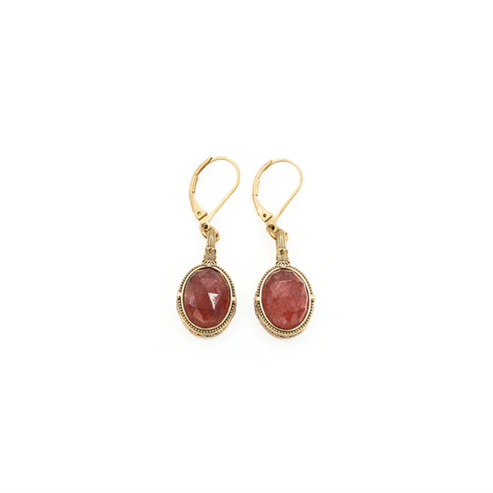 Camay stone earrings