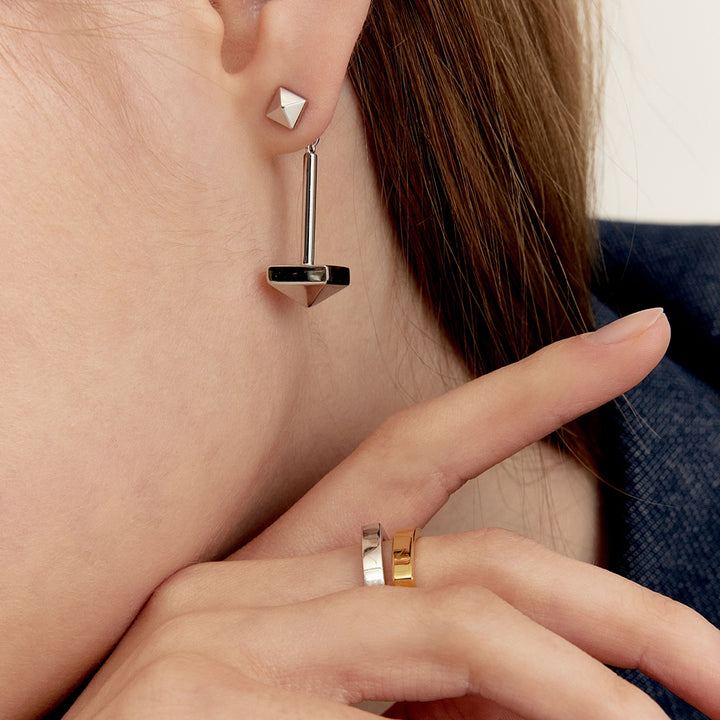 Bolt Stud Earrings