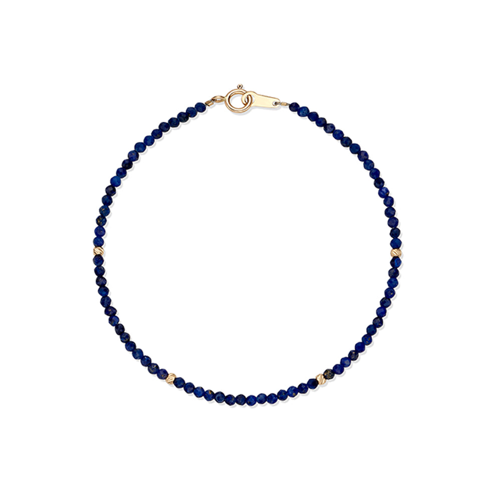 Lapis Lazuli Slim Bracelet