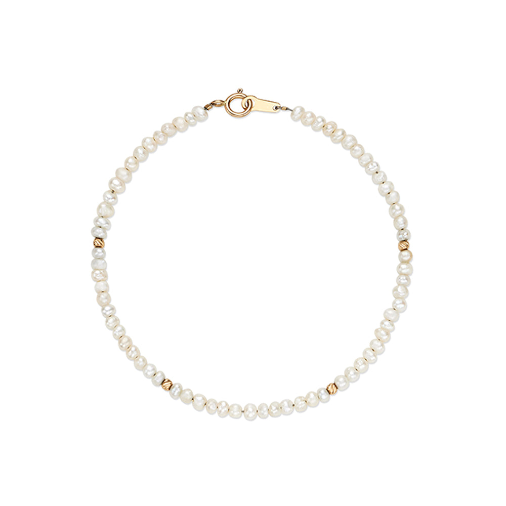 Freshwater Pearl Slim Bracelet