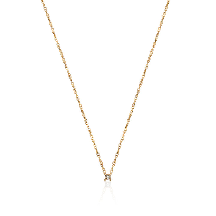 Delicated Diamond Gold Necklace