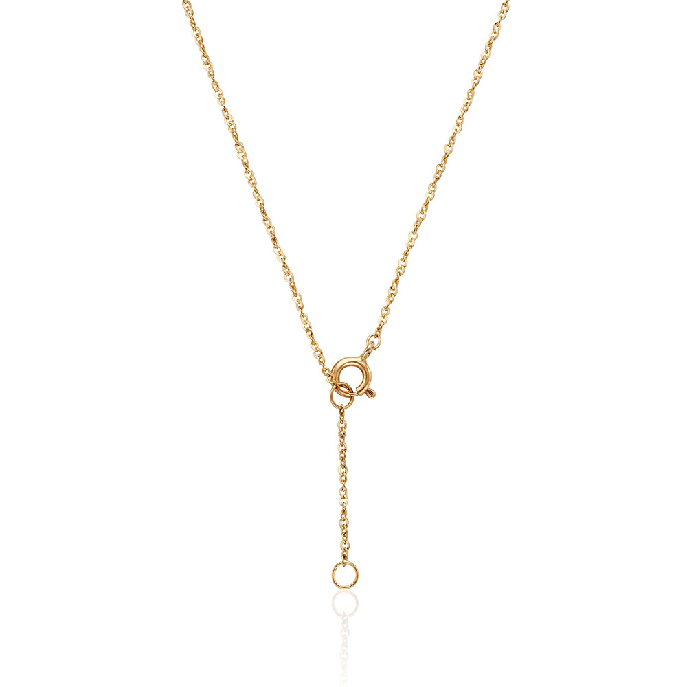 Two tone Diamond Gold Necklace