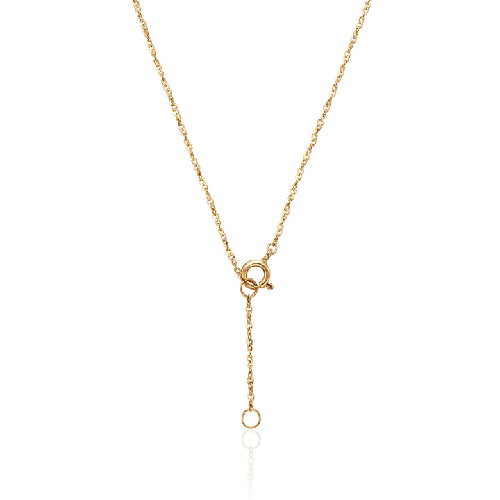 Two tone Diamond Gold Necklace