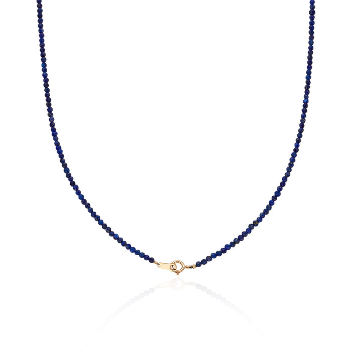 Lapis Lazuli Cubic Necklace