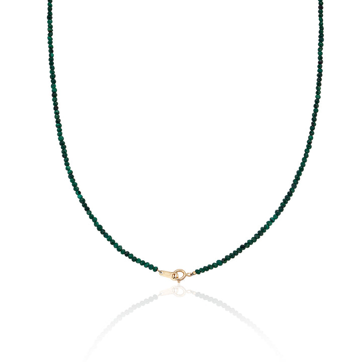 Malachite Cubic Necklace