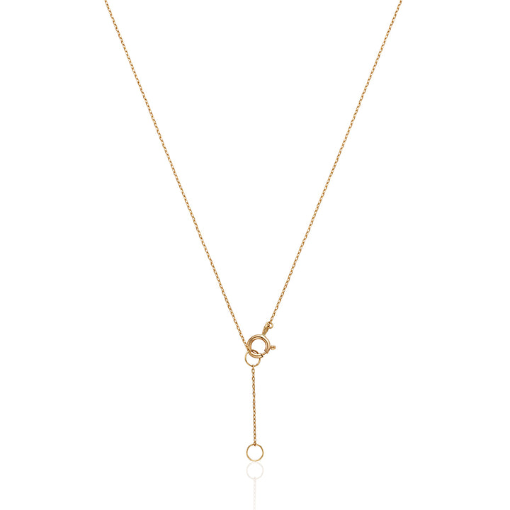 Linked Oval Gold Necklace