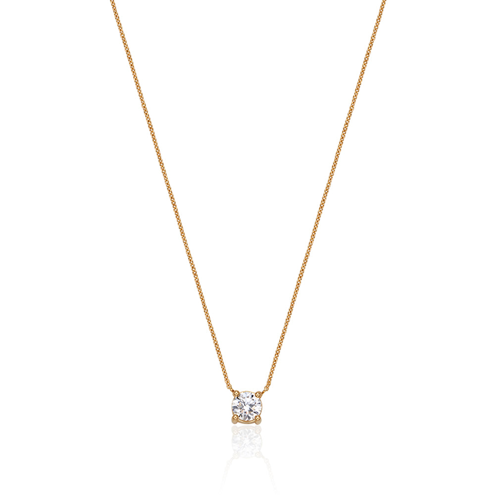 4mm Lab Grown Diamond Necklace