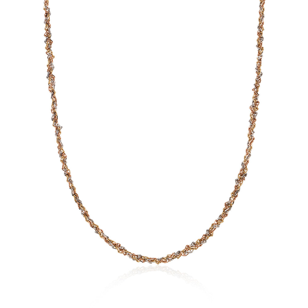 Mix Color Gold Chain Necklace