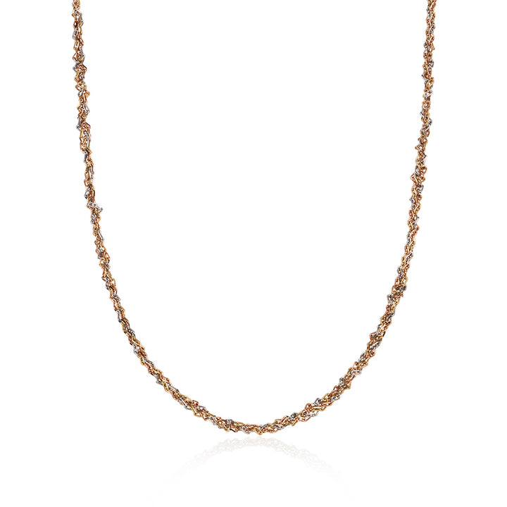 Mix Color Gold Chain Necklace