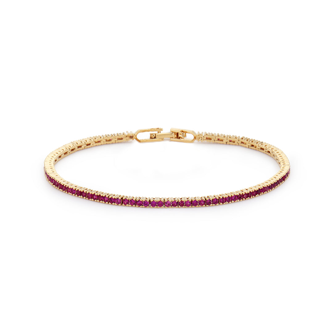 Ruby Sparkle Bracelet