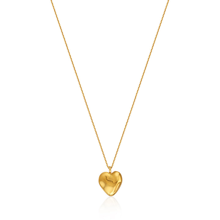 Vintage Big Heart Necklace