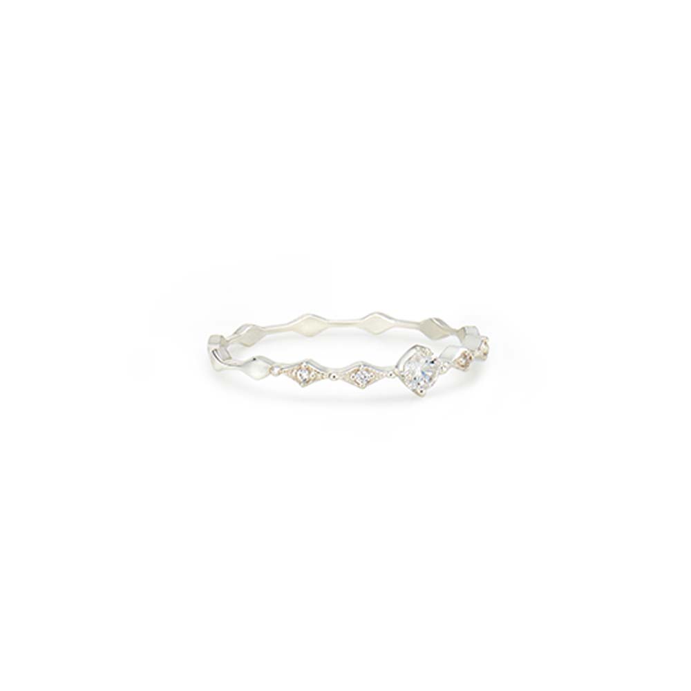 Dainty Stackable Crown Ring