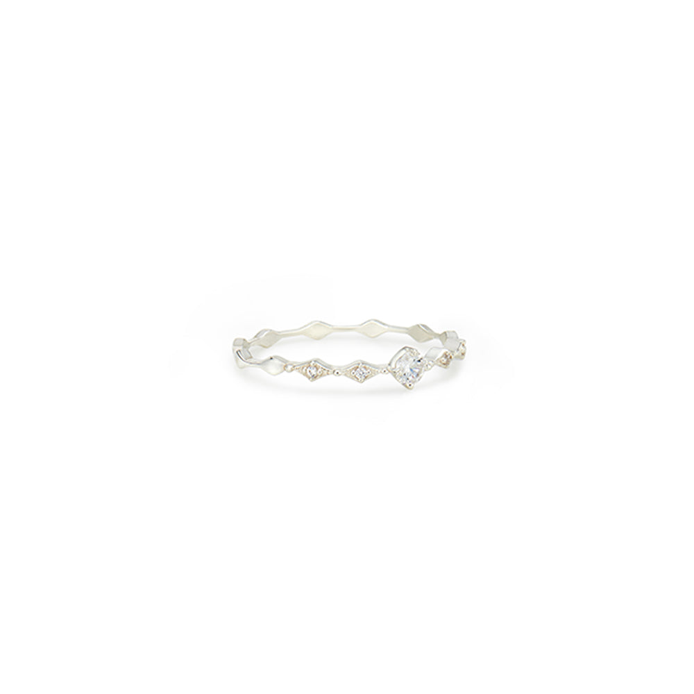 Dainty Stackable Crown Ring