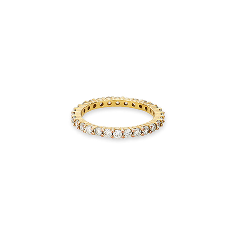 White Eternity Cubic Ring