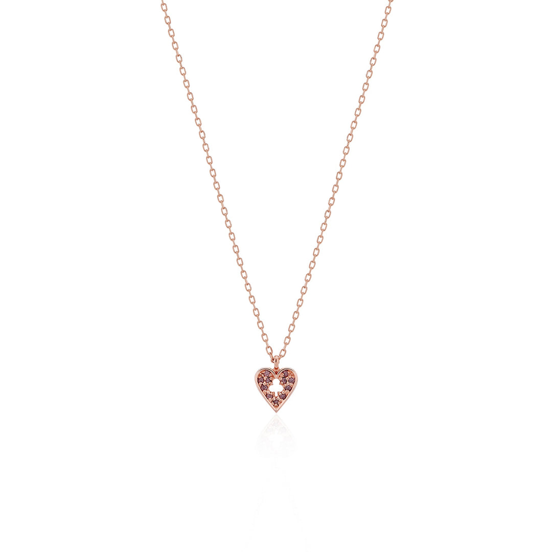 Heart Diamond Necklace