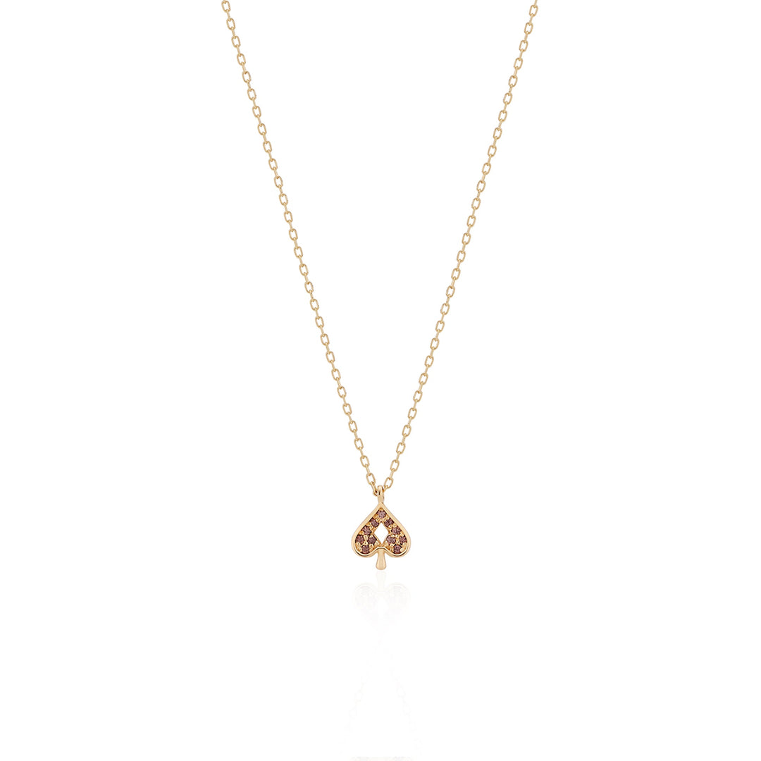 Spade Diamond Necklace