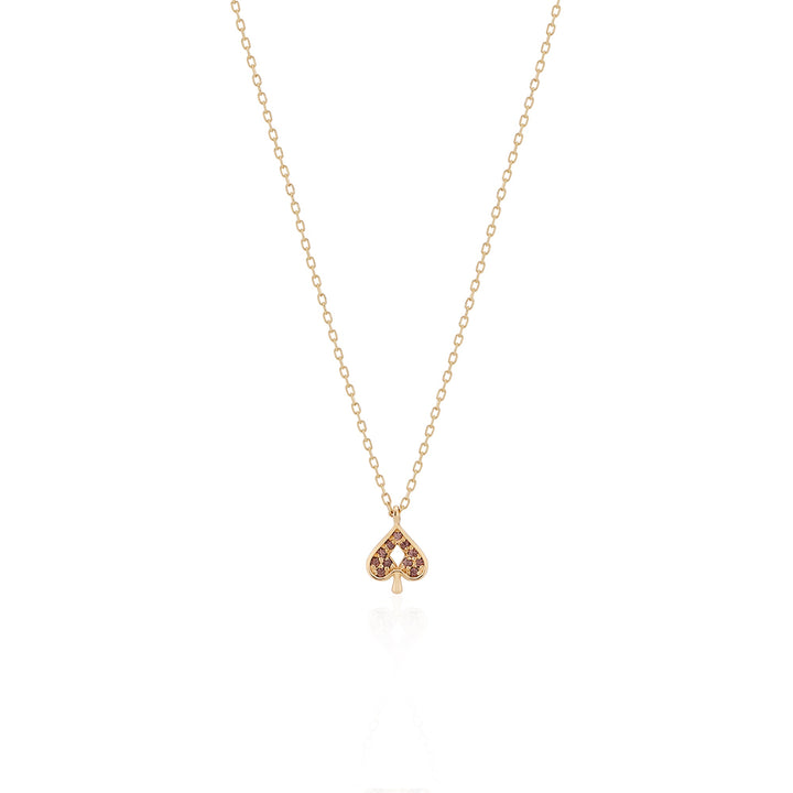 Spade Diamond Necklace