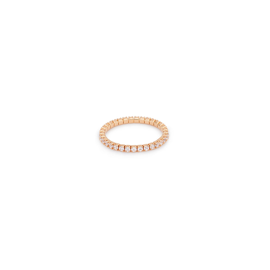 Stacker White Ring