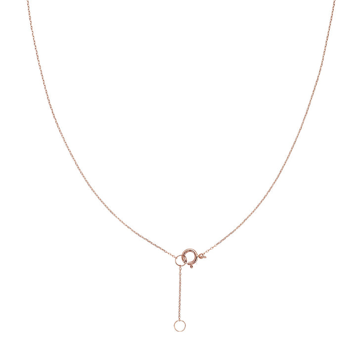 Solo Round Cut Diamond Necklace