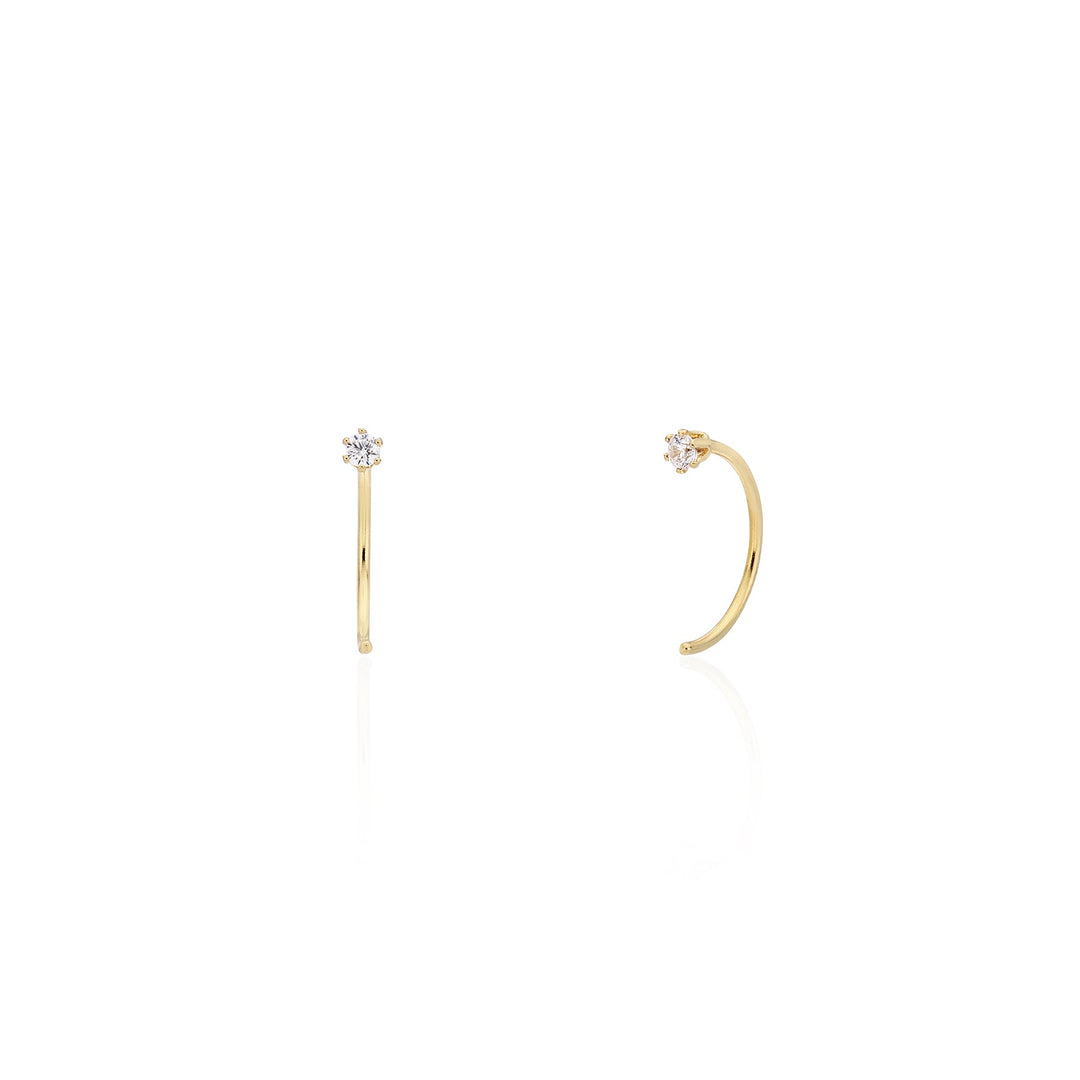 Dainty Glitz Threader Earrings