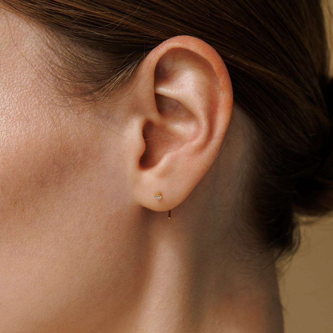 Dainty Glitz Threader Earrings