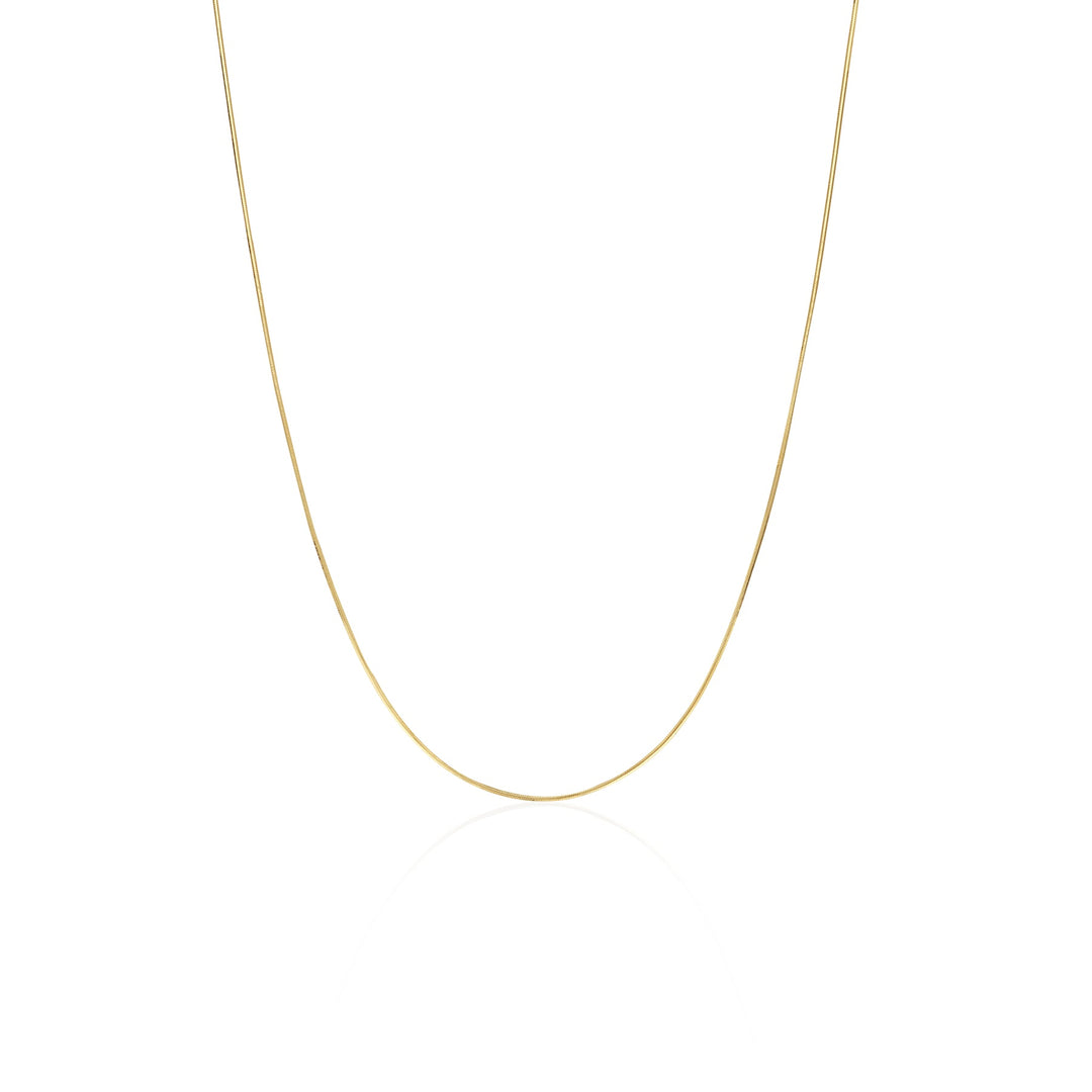 Gold Slim Snake Chain Necklace