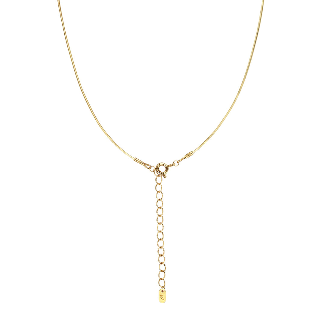 Gold Slim Snake Chain Necklace