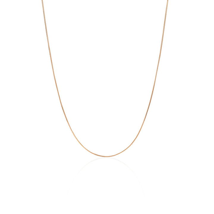 Gold Slim Snake Chain Necklace