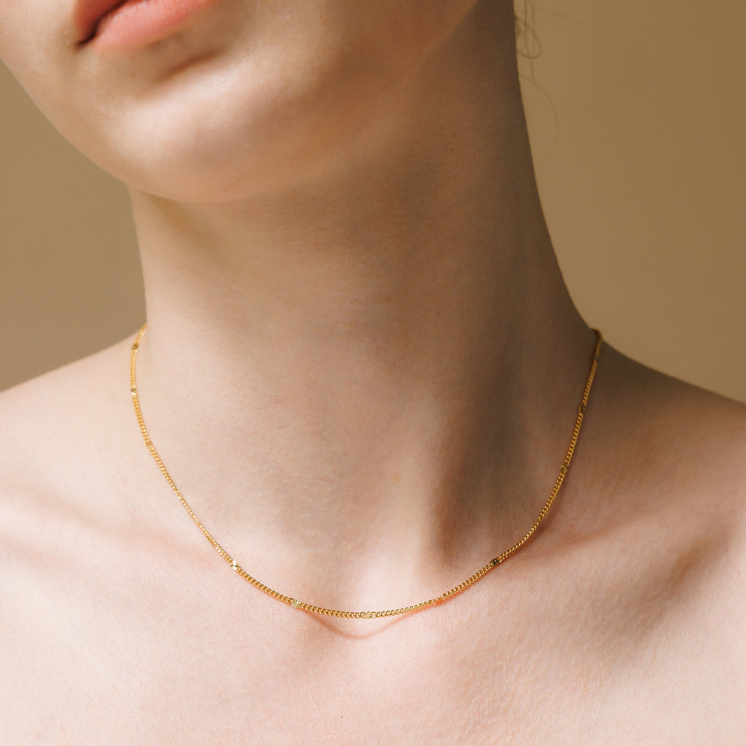 Box Link Chain Necklace