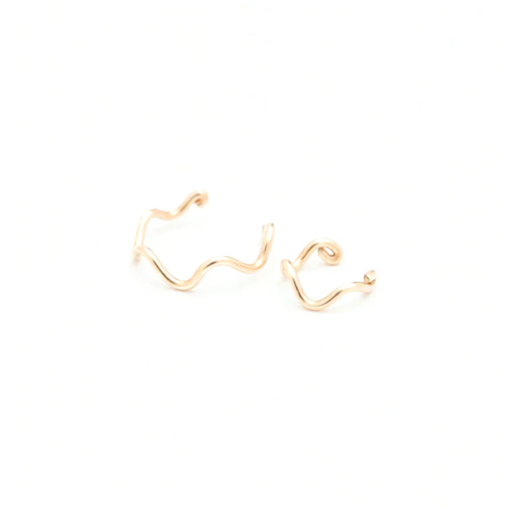 Wave Ear Cuff Set