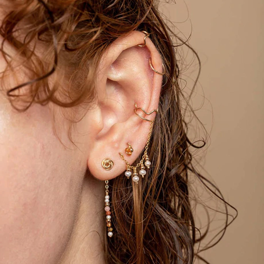 Wave Ear Cuff Set