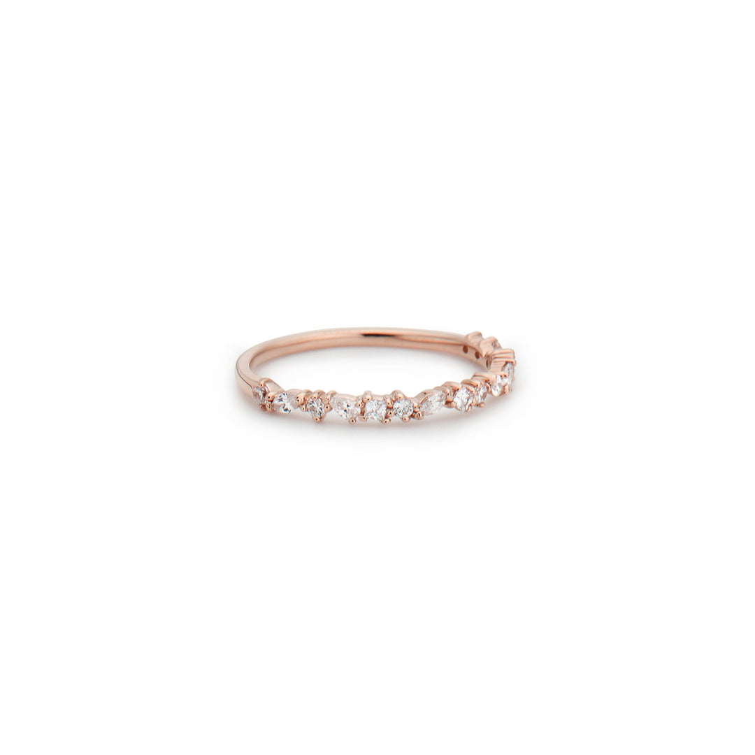 Diamond Slim Charlotte Ring