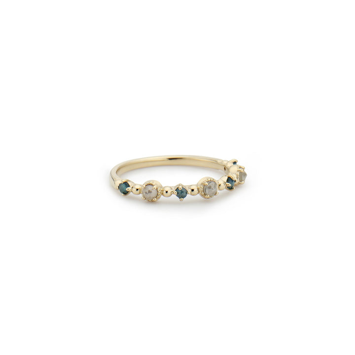 Blue Diamond Eternity Ring