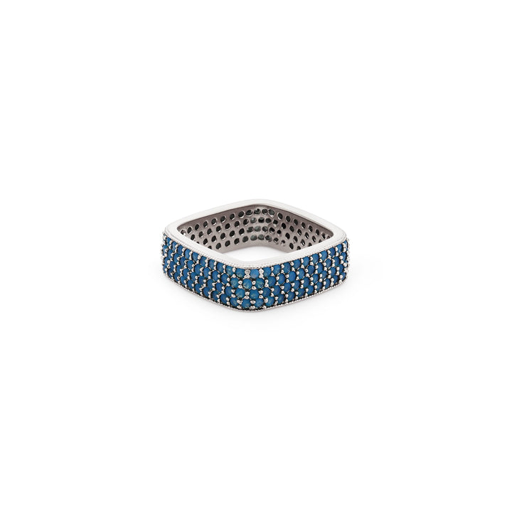 Dazzling Turquoise Square Ring