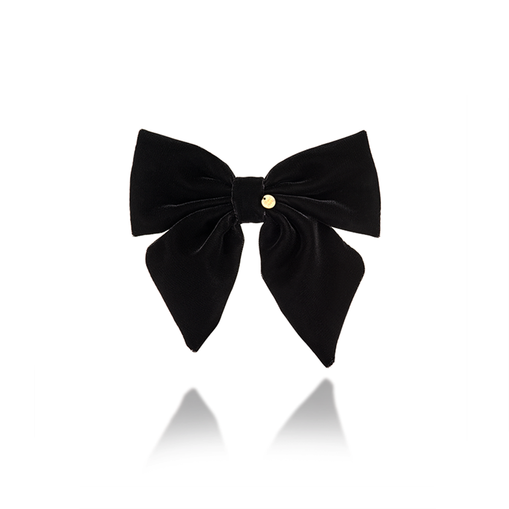 H Velvet Ribbon Pin