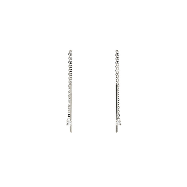 Diamond Threader Earrings