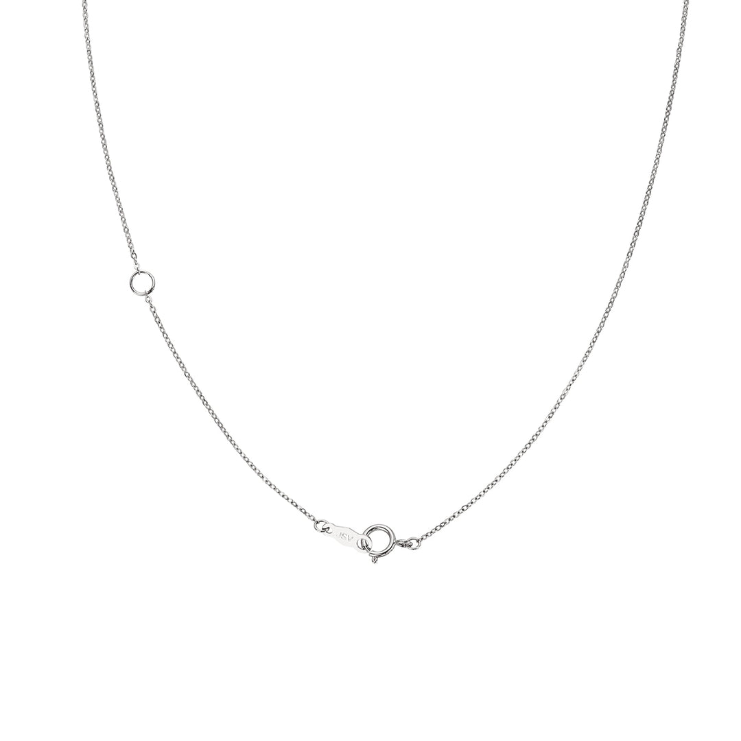 Multiple Bezel Diamond Necklace