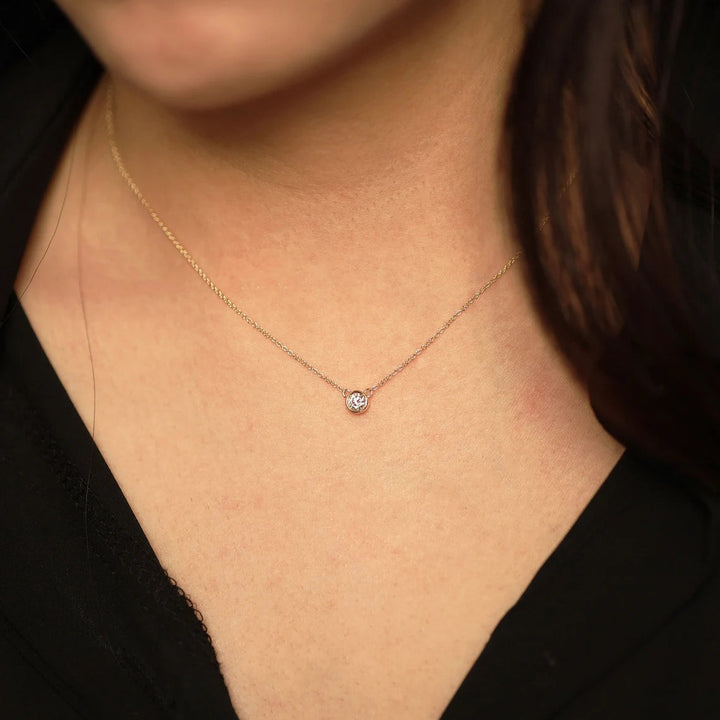 Simple Diamond Necklace