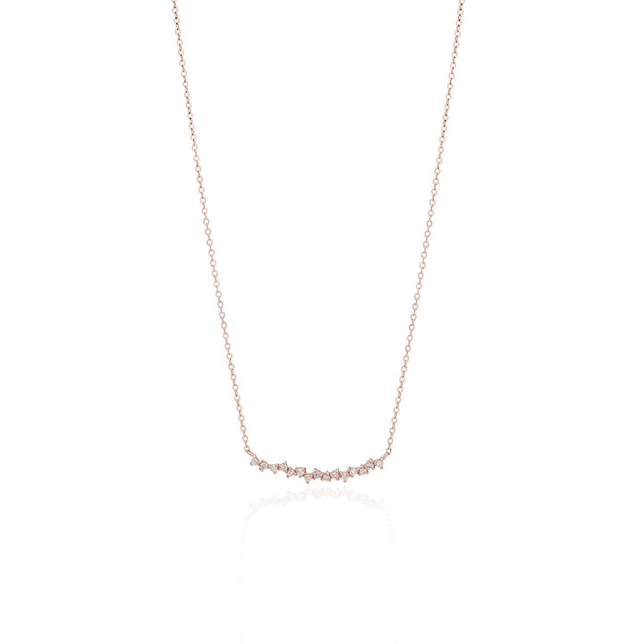 Diamond Cluster Necklace