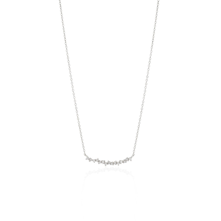 Diamond Cluster Necklace