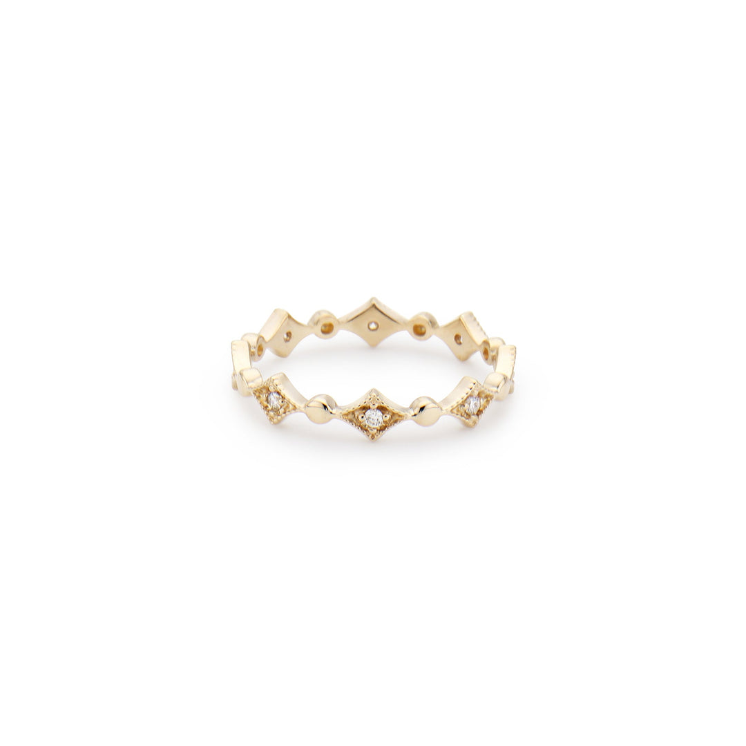 Eternity Art Deco Ring