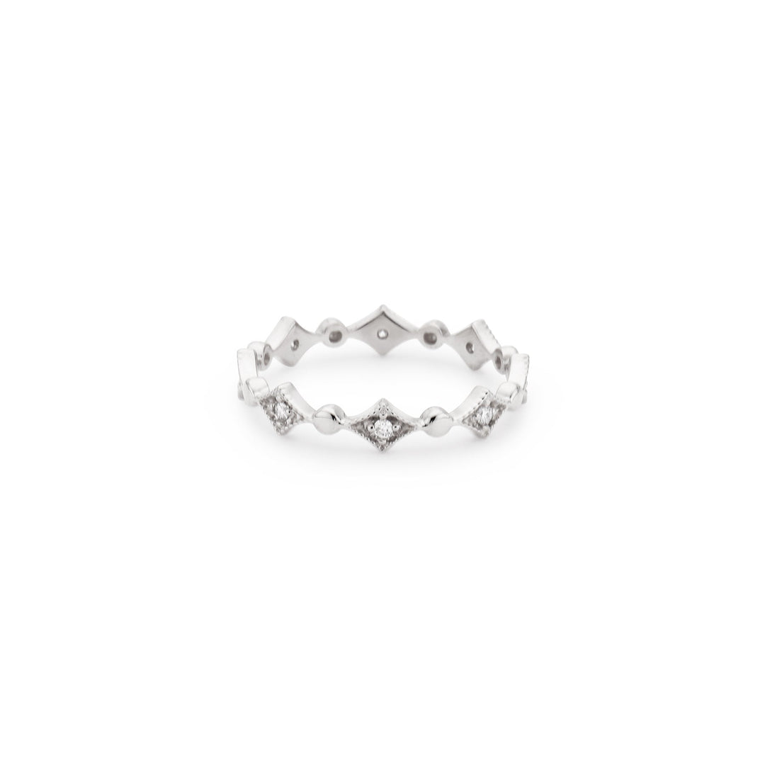 Eternity Art Deco Ring