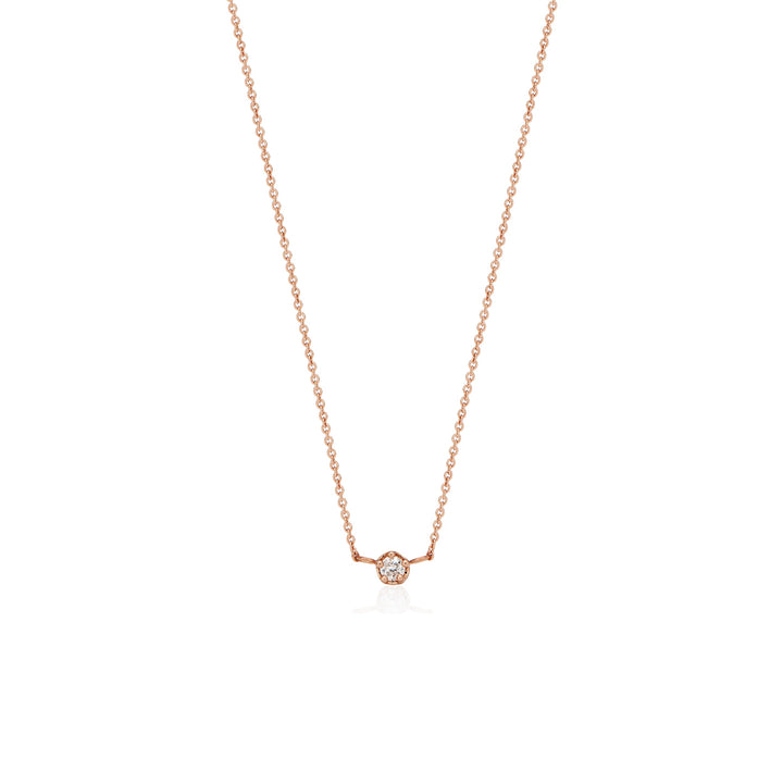 Petit White Diamond Layered Necklace