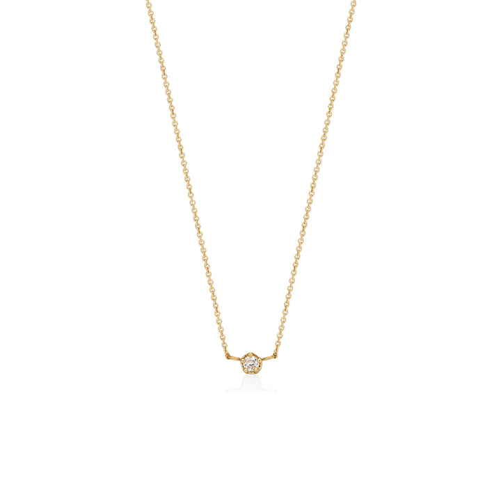 Petit White Diamond Layered Necklace