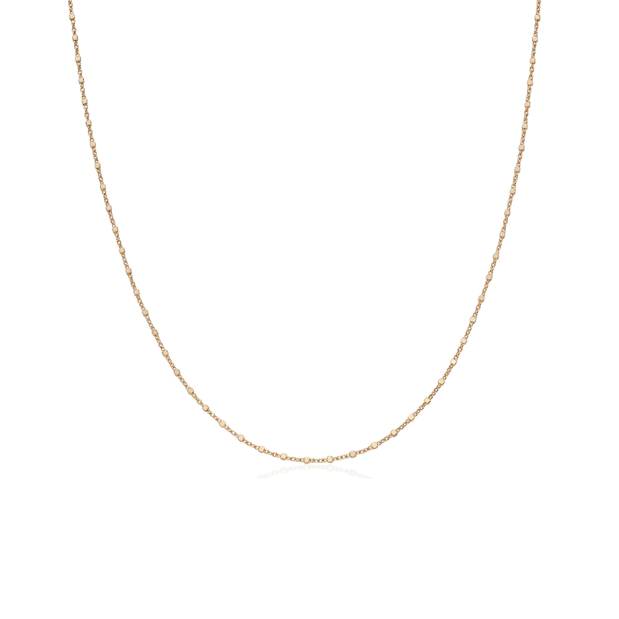 Diamond D9 | Small Cubes | Chain Necklace