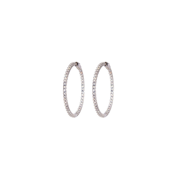 White Kay Lee Hoops