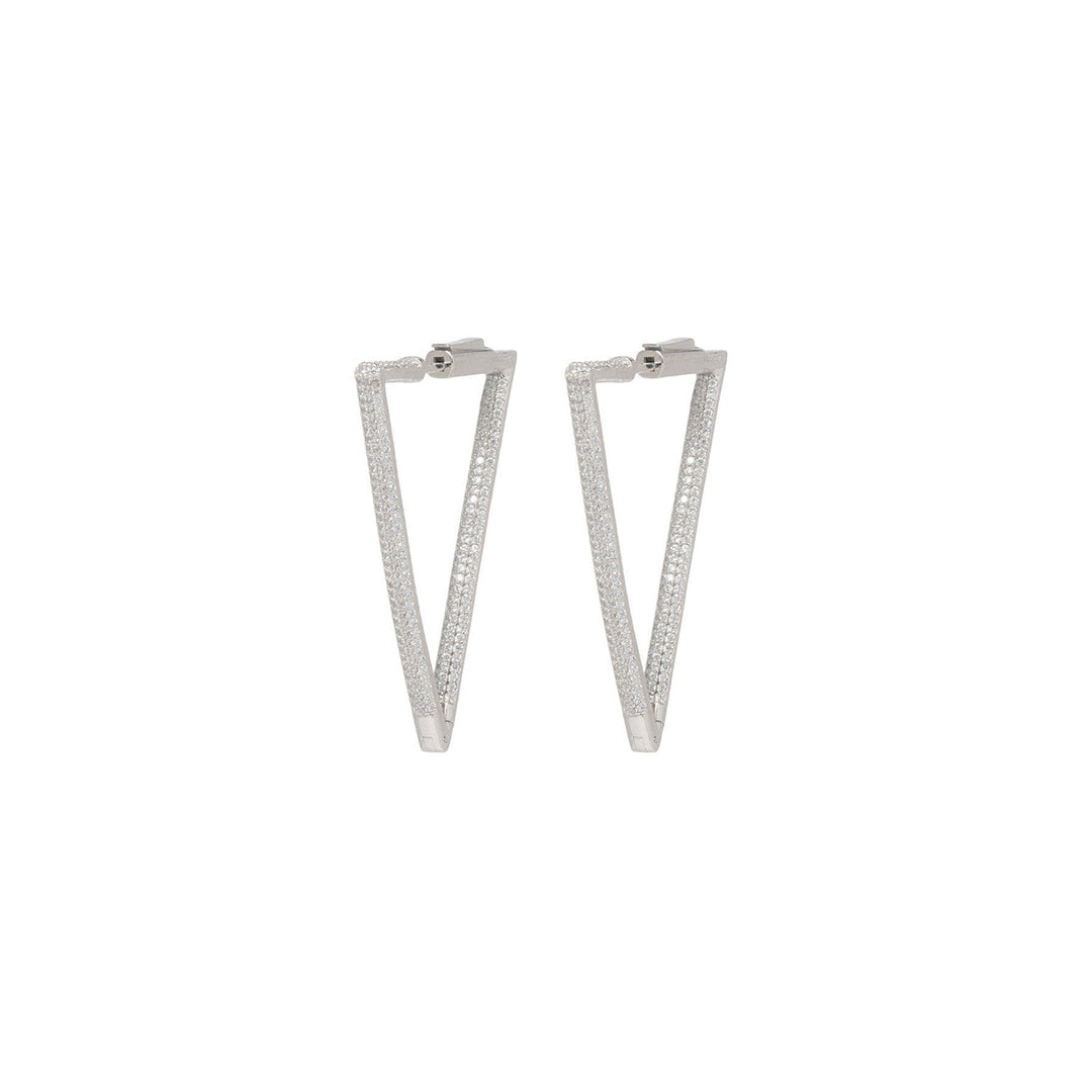 White Bermuda Earring