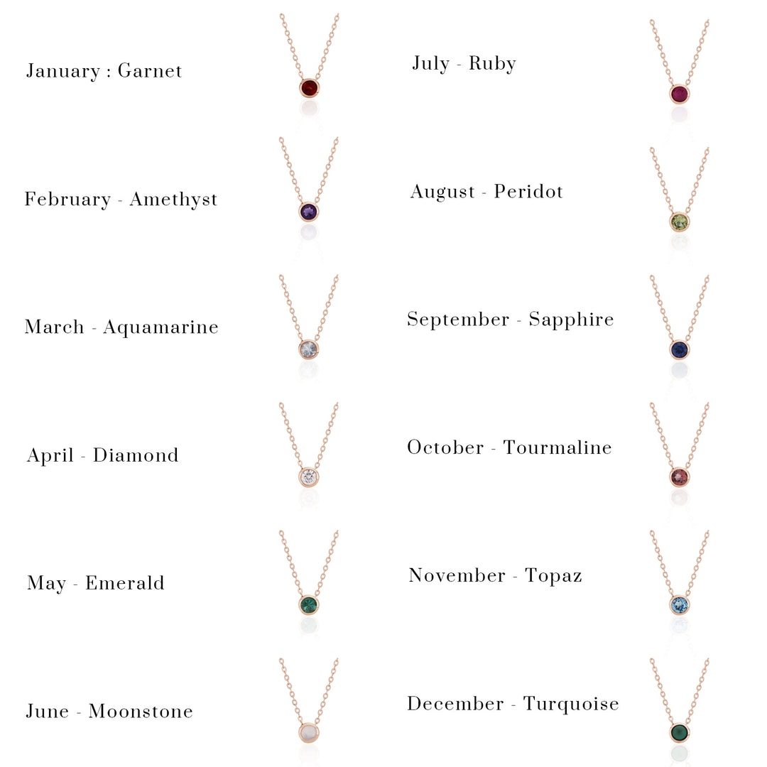 Birthstone Necklace